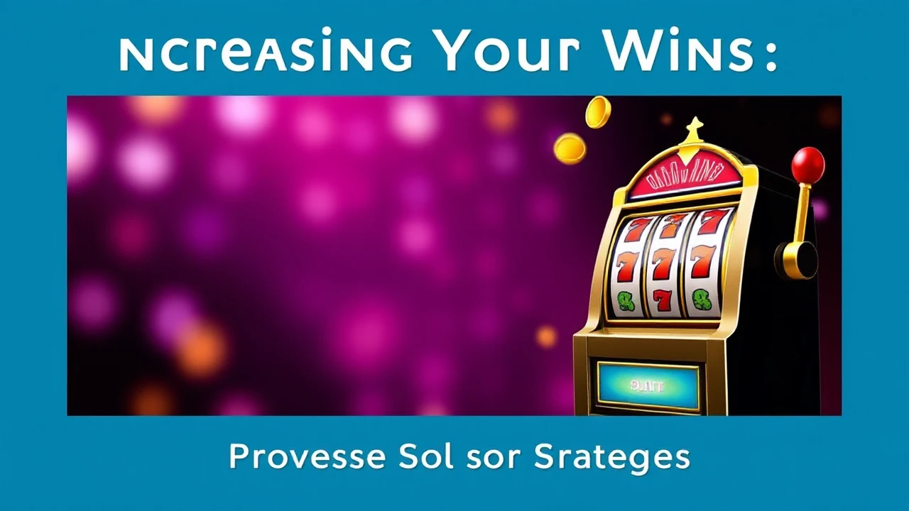 Increasing Your Wins: Proven Slot Game Betting Strategies